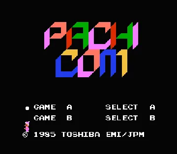 Pachicom (Japan) screen shot title